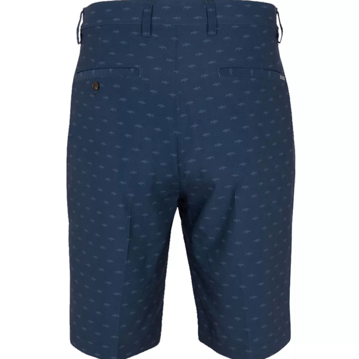 Best Men's Microlux Hybrid Shark Print Golf Shorts Men Men's Golf Shorts