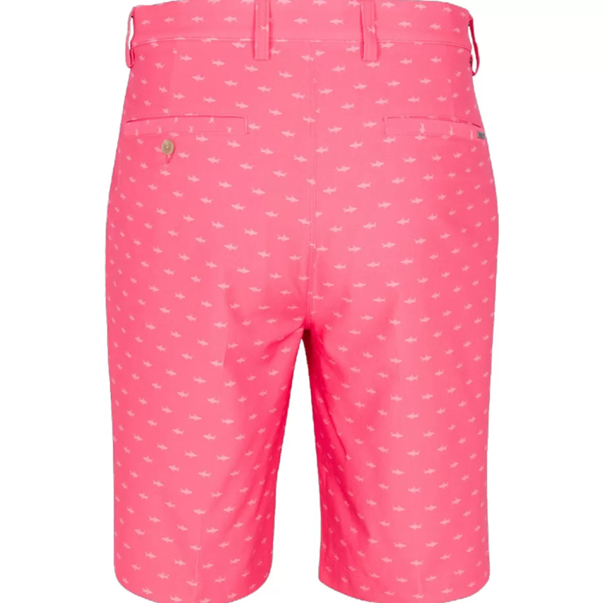 Best Men's Microlux Hybrid Shark Print Golf Shorts Men Men's Golf Shorts