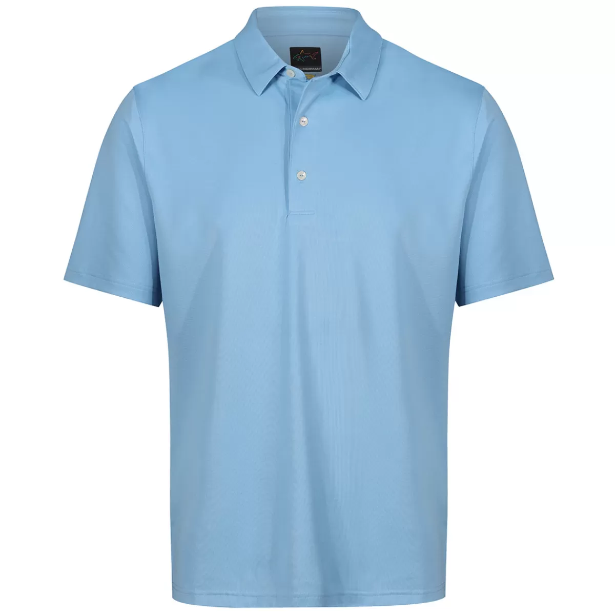 Outlet Men's Neck Logo Stretch Golf Polo Shirt Men Men's Golf Polo Shirts
