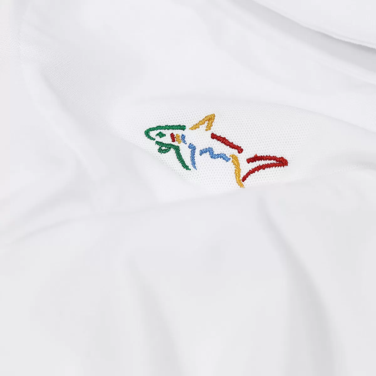 Store Greg Norman Men's Neck Logo Stretch Golf Polo Shirt