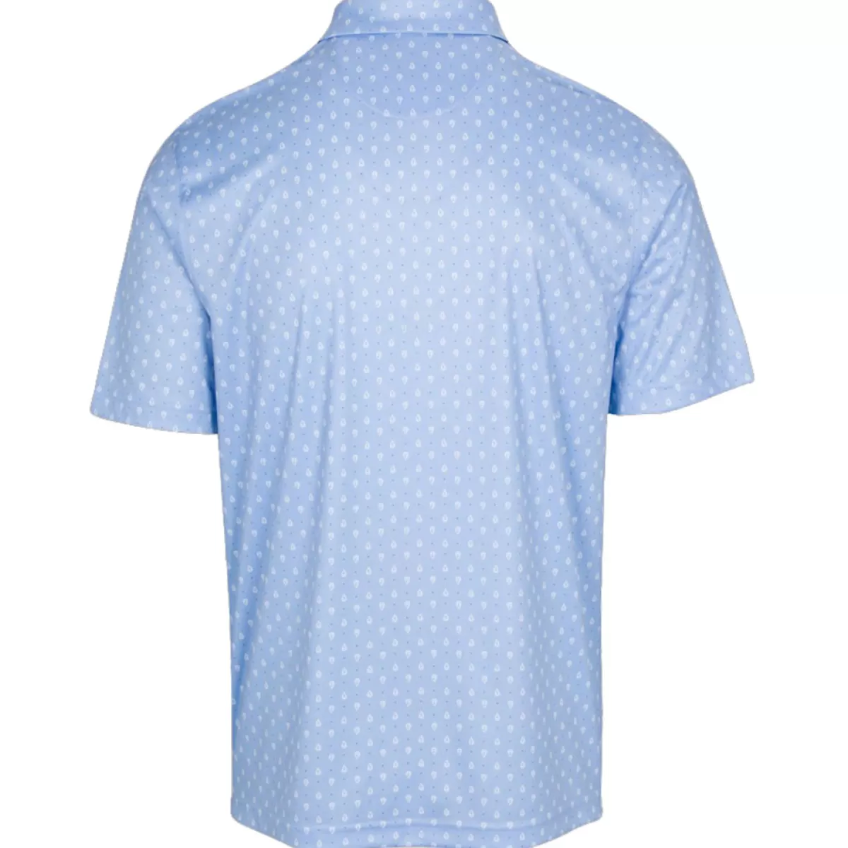 Sale Greg Norman Men's Paisley Foulard Golf Polo Shirt