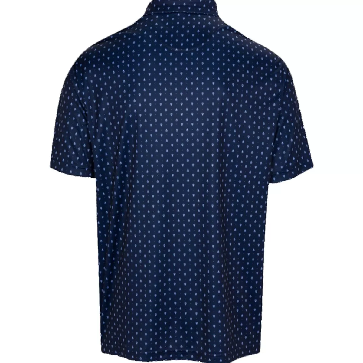 Clearance Men's Paisley Foulard Golf Polo Shirt Men Men's Golf Polo Shirts