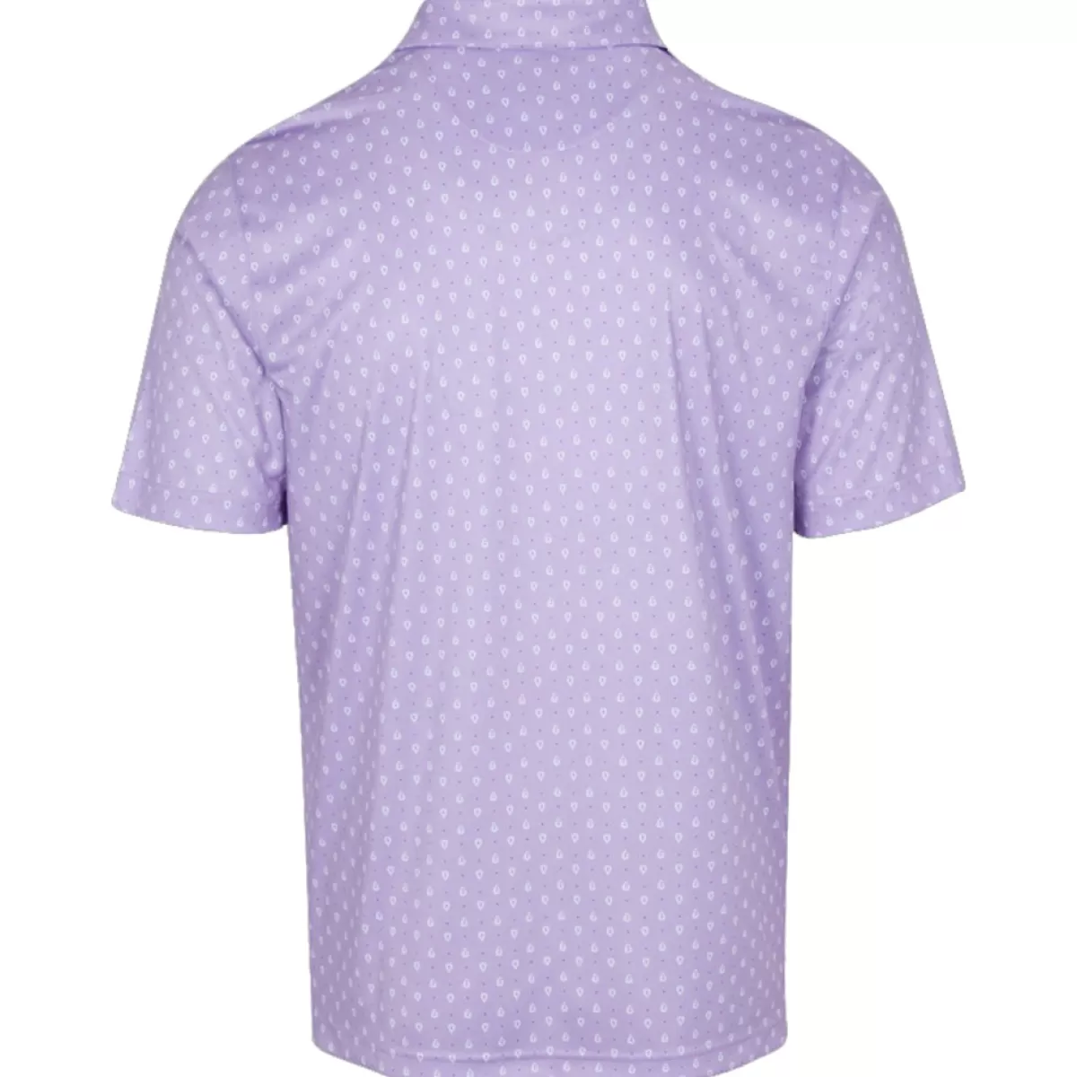Best Sale Men's Paisley Foulard Golf Polo Shirt Men Men's Golf Polo Shirts