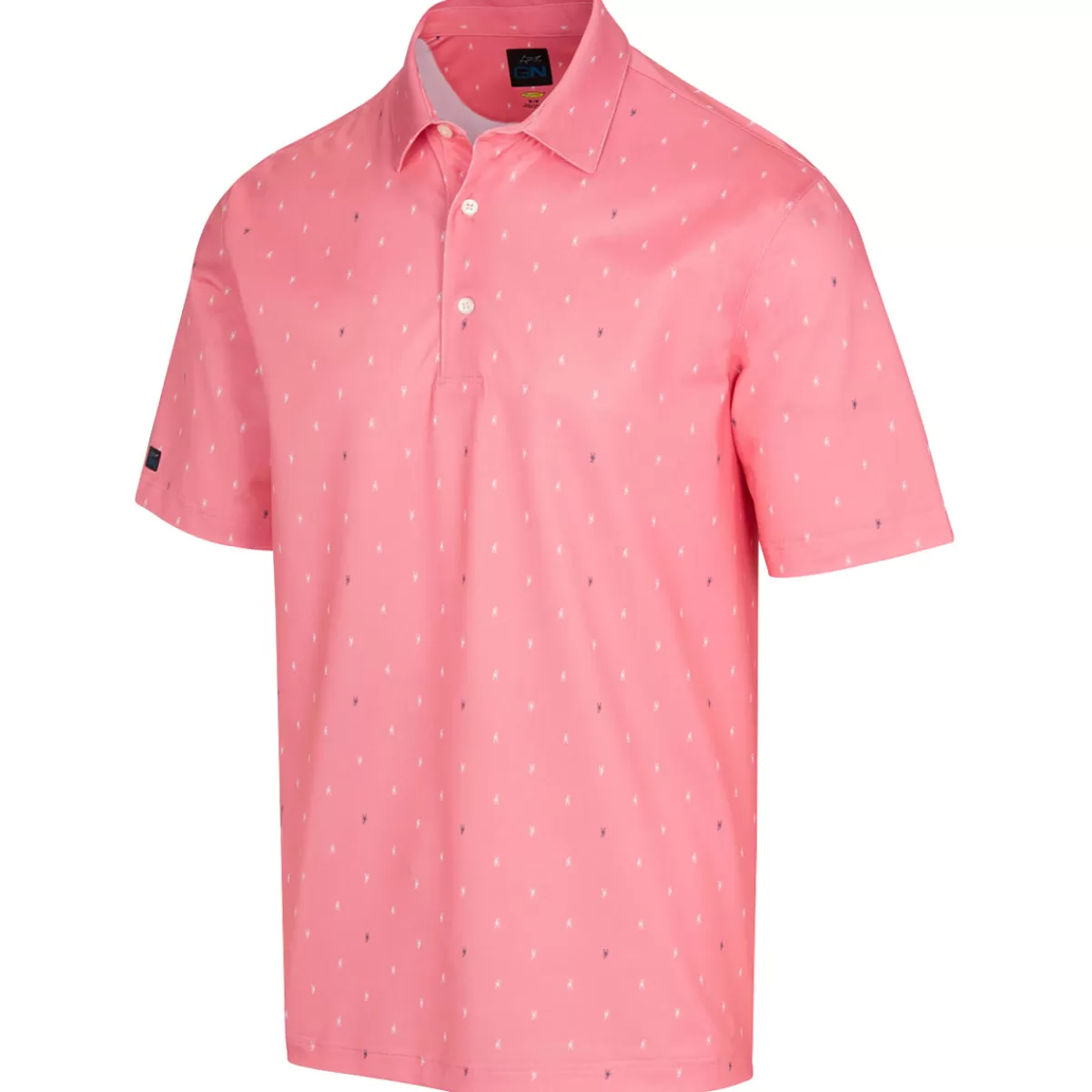 Clearance Men's Scorpion Stretch Golf Polo Shirt Men Men's Golf Polo Shirts