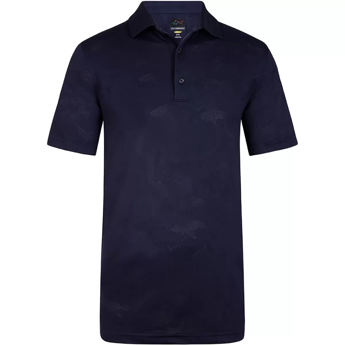 Hot Men's Shark Jacquard Golf Polo Shirt Men Men's Golf Polo Shirts