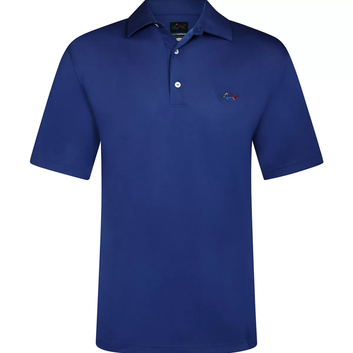 Best Men's Shark Logo Golf Polo Shirt Men Men's Golf Polo Shirts