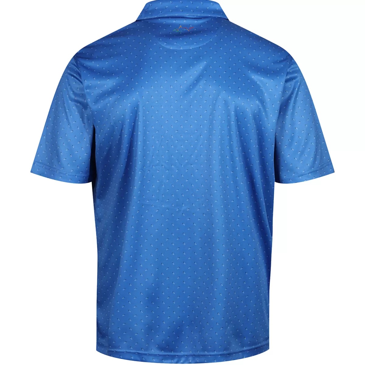 Cheap Greg Norman Men's Tee Time Golf Polo Shirt Space Blue