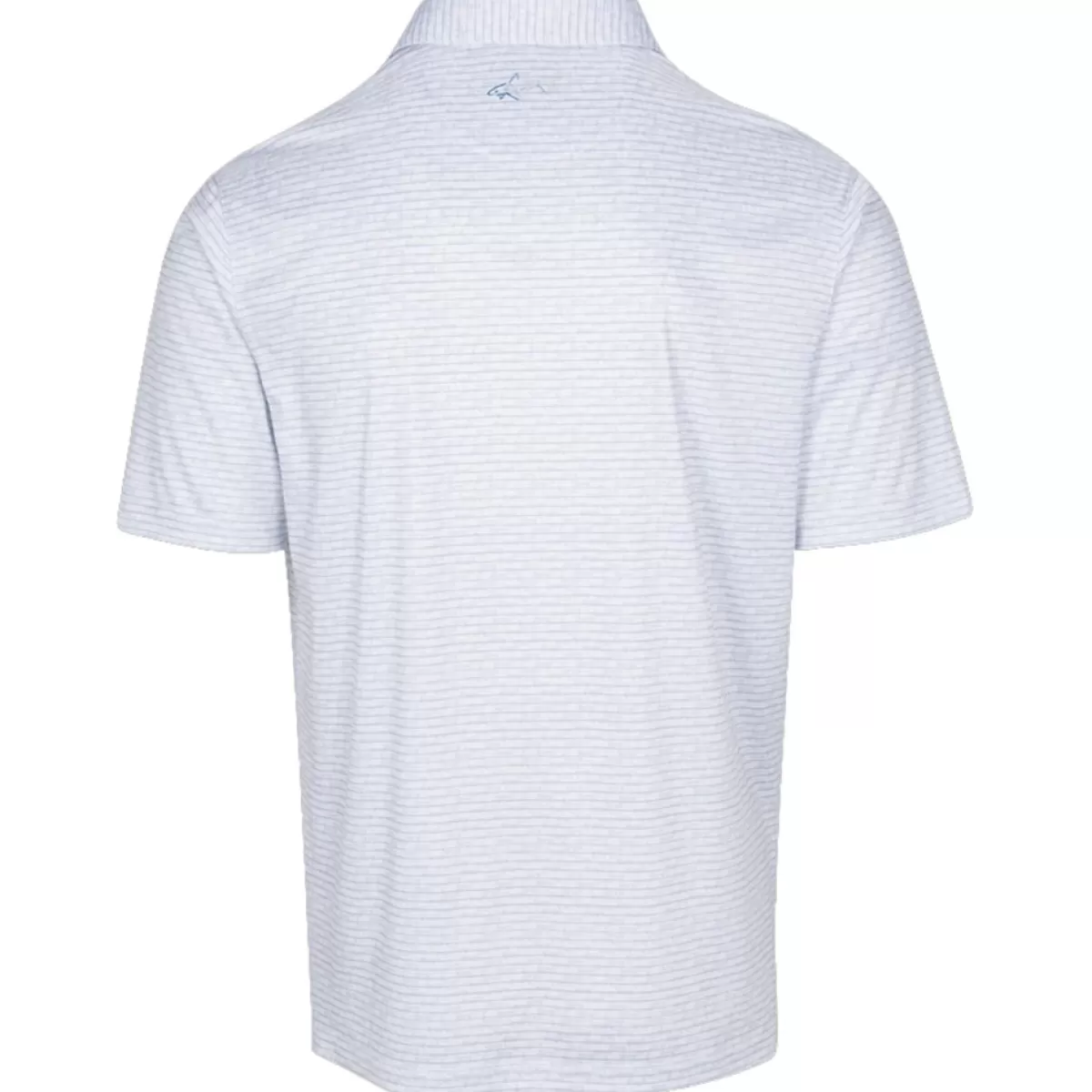 Best Greg Norman Ml75 Microlux Cart Print Golf Polo Shirt White
