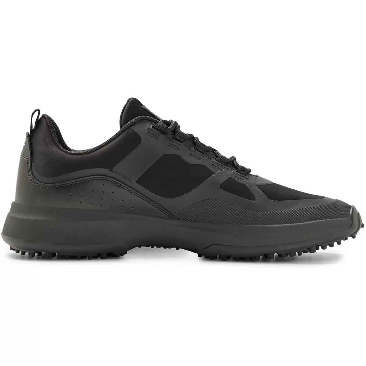 Clearance Hugo Boss Men's Cedric Running-Style Lmyx Spikeless Golf Trainers Black