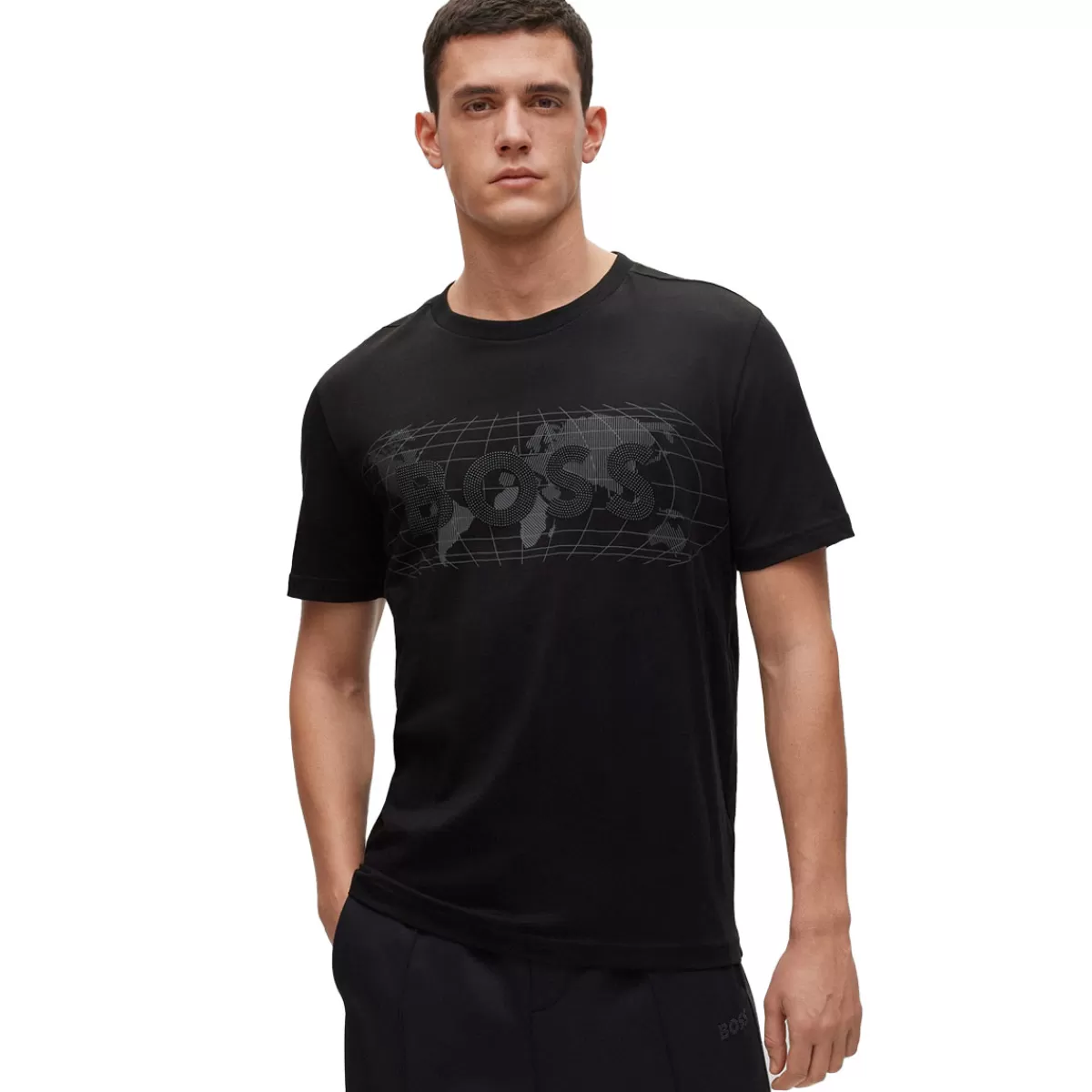 Best Hugo Boss Men's Diamond 1 Golf T-Shirt Black