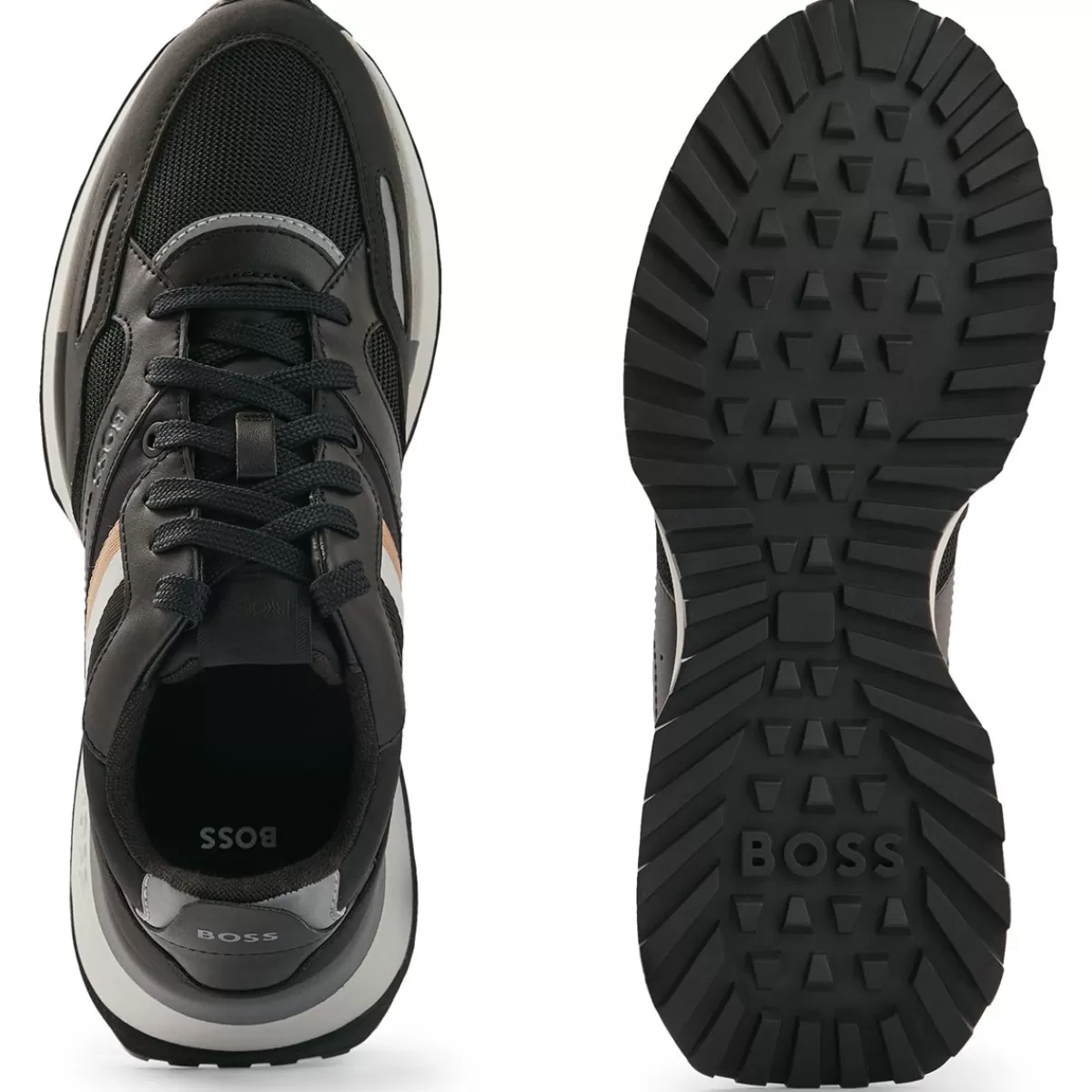 Store Hugo Boss Men's Jonah Runn Mx Spikeless Golf Trainers Black