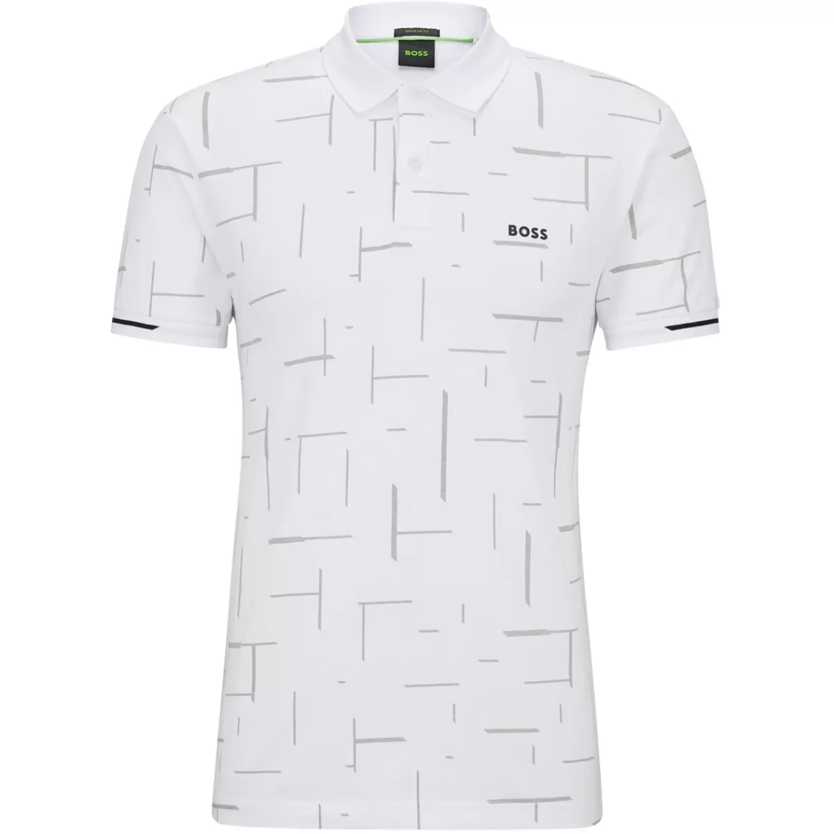 Shop Hugo Boss Men's Paddy 2 Golf Polo Shirt White