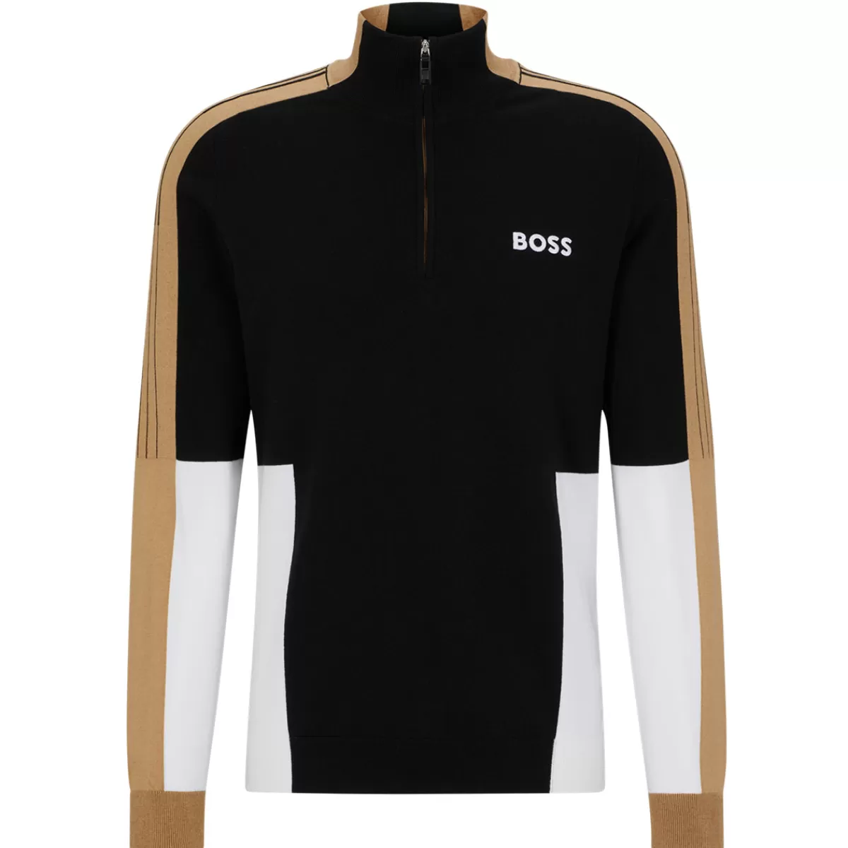 Best Sale Men's Zolkar Half Zip Golf Mid Layer Men Men's Golf Sweaters