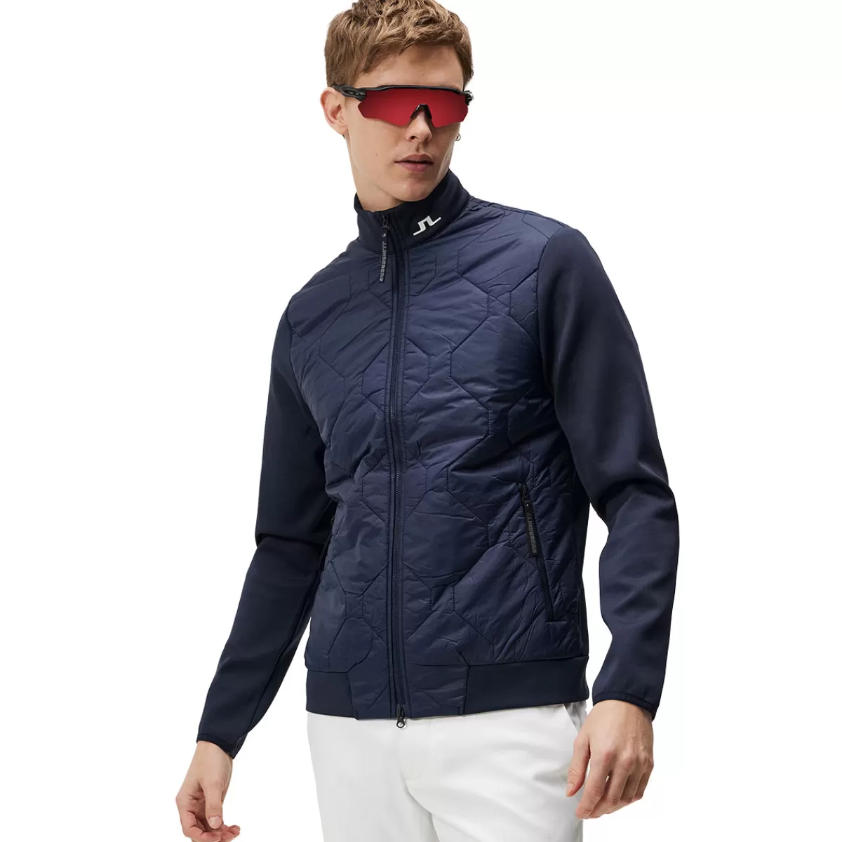 Sale J Lindeberg J.Lindberg Men's Quilt Hybrid Golf Jacket