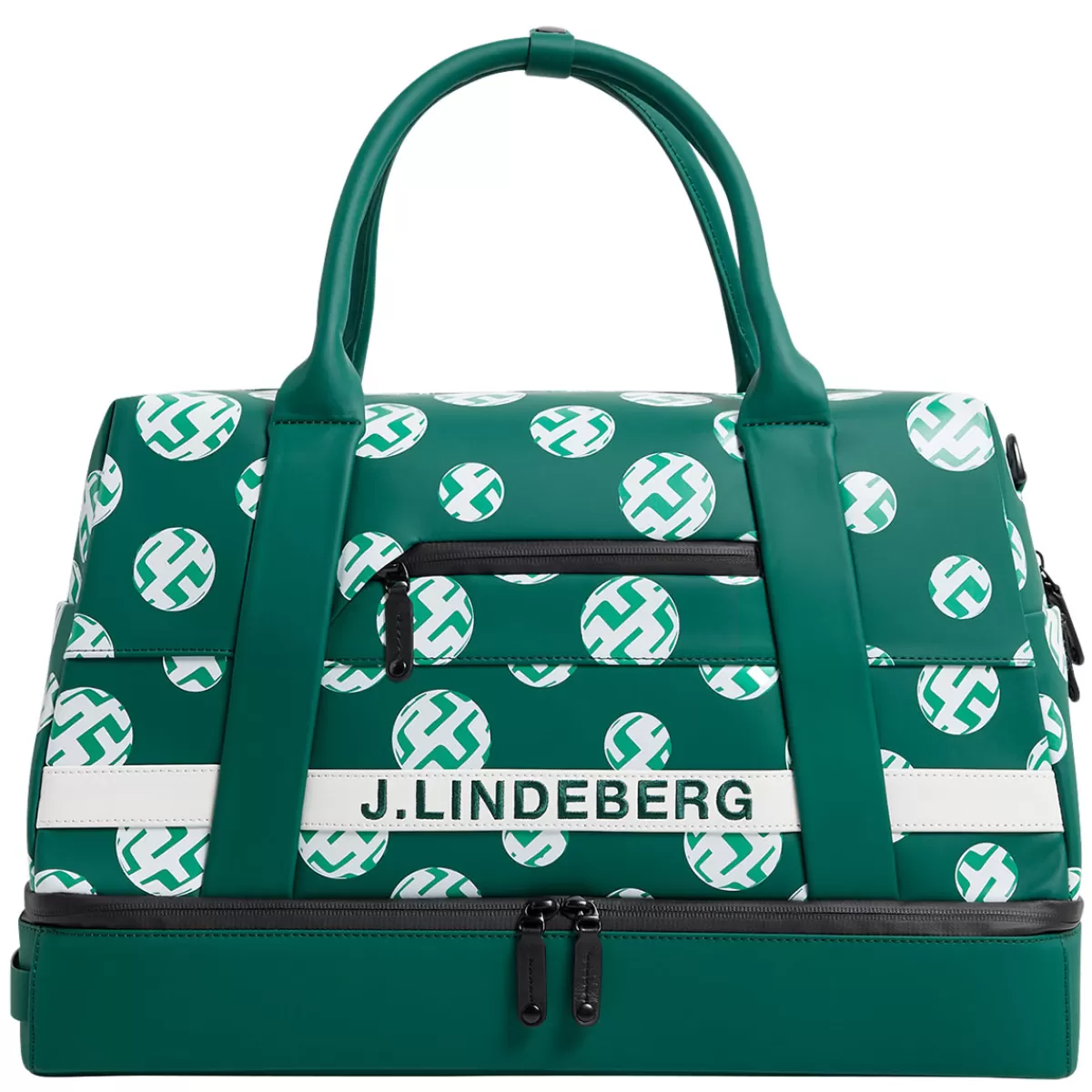 Cheap J Lindeberg J.Lindeberg Boston Print Holdall Bag Rain Forest Sphere Dot