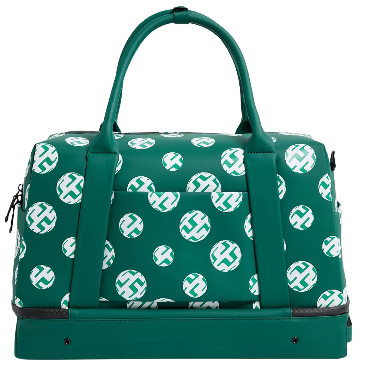Cheap J Lindeberg J.Lindeberg Boston Print Holdall Bag Rain Forest Sphere Dot