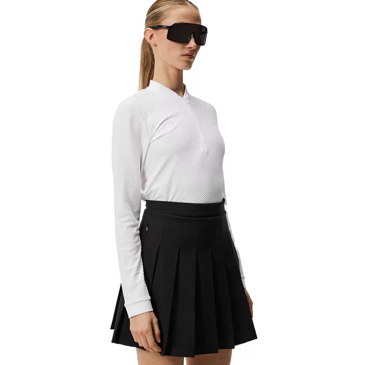 Hot J Lindeberg J.Lindeberg Ladies Leonora Golf Mid Layer White