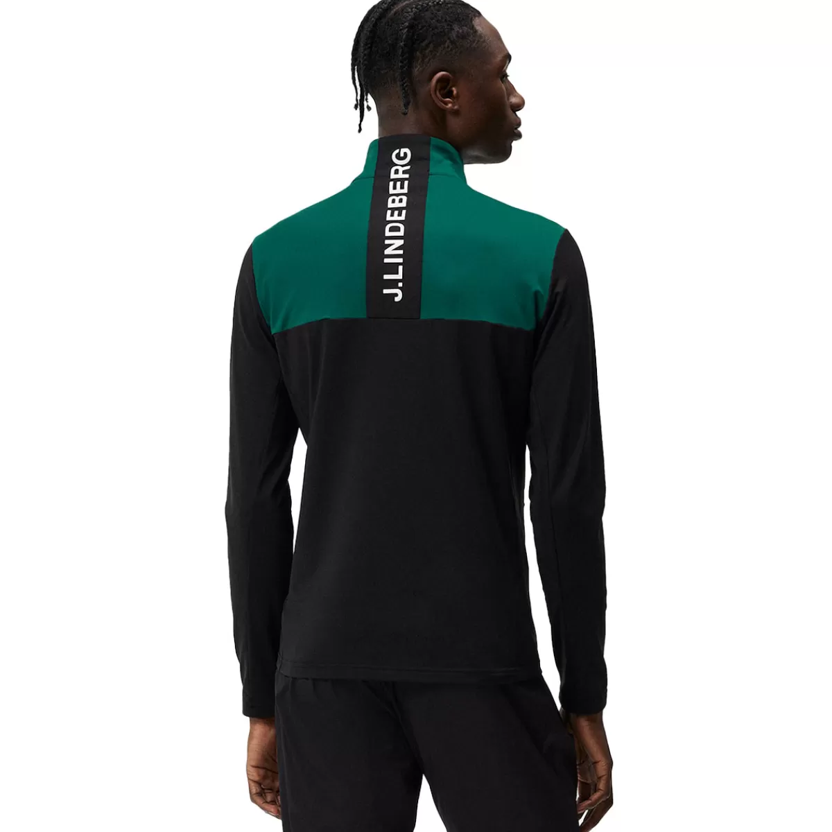 Best Sale J.Lindeberg Men's Banks Full Zip Golf Mid Layer Men Men's Golf Jackets
