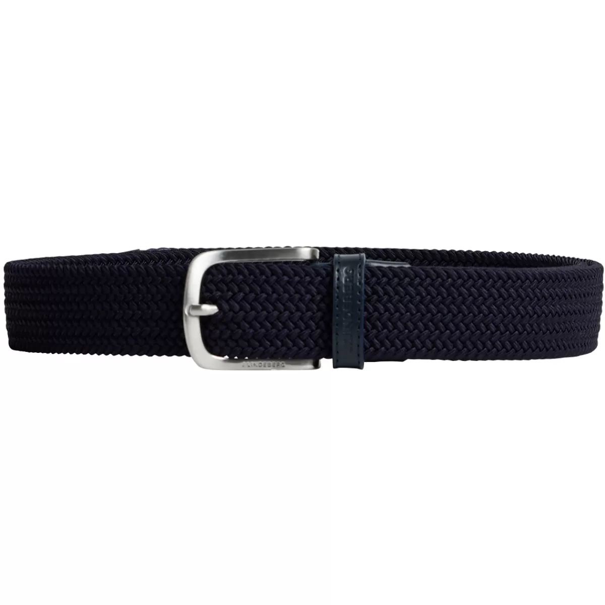 Shop J.Lindeberg Men's Bernhard Braided Elastic Golf Belt Men Men's Golf Belts
