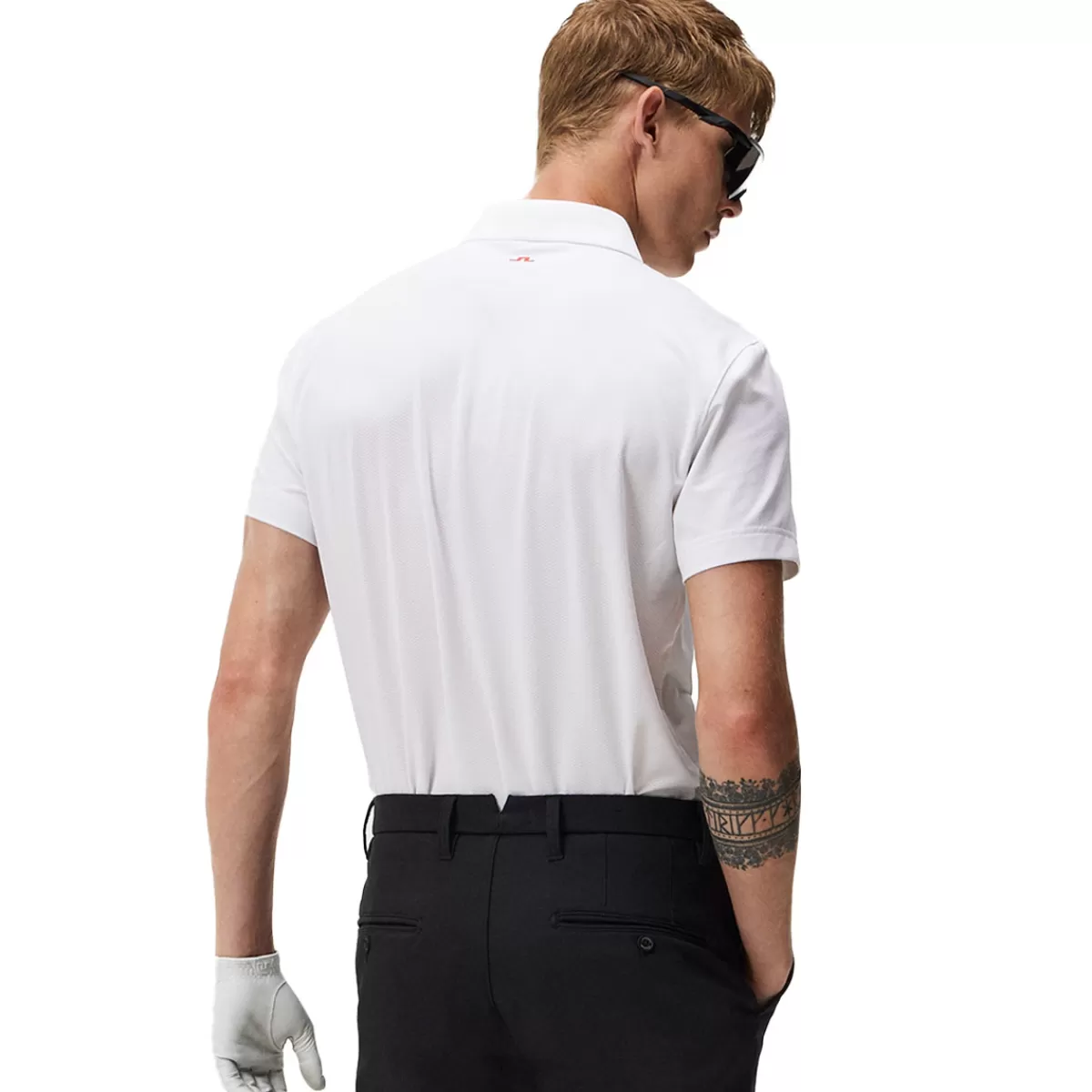 Best J.Lindeberg Men's Bridge Golf Polo Shirt Men Men's Golf Polo Shirts
