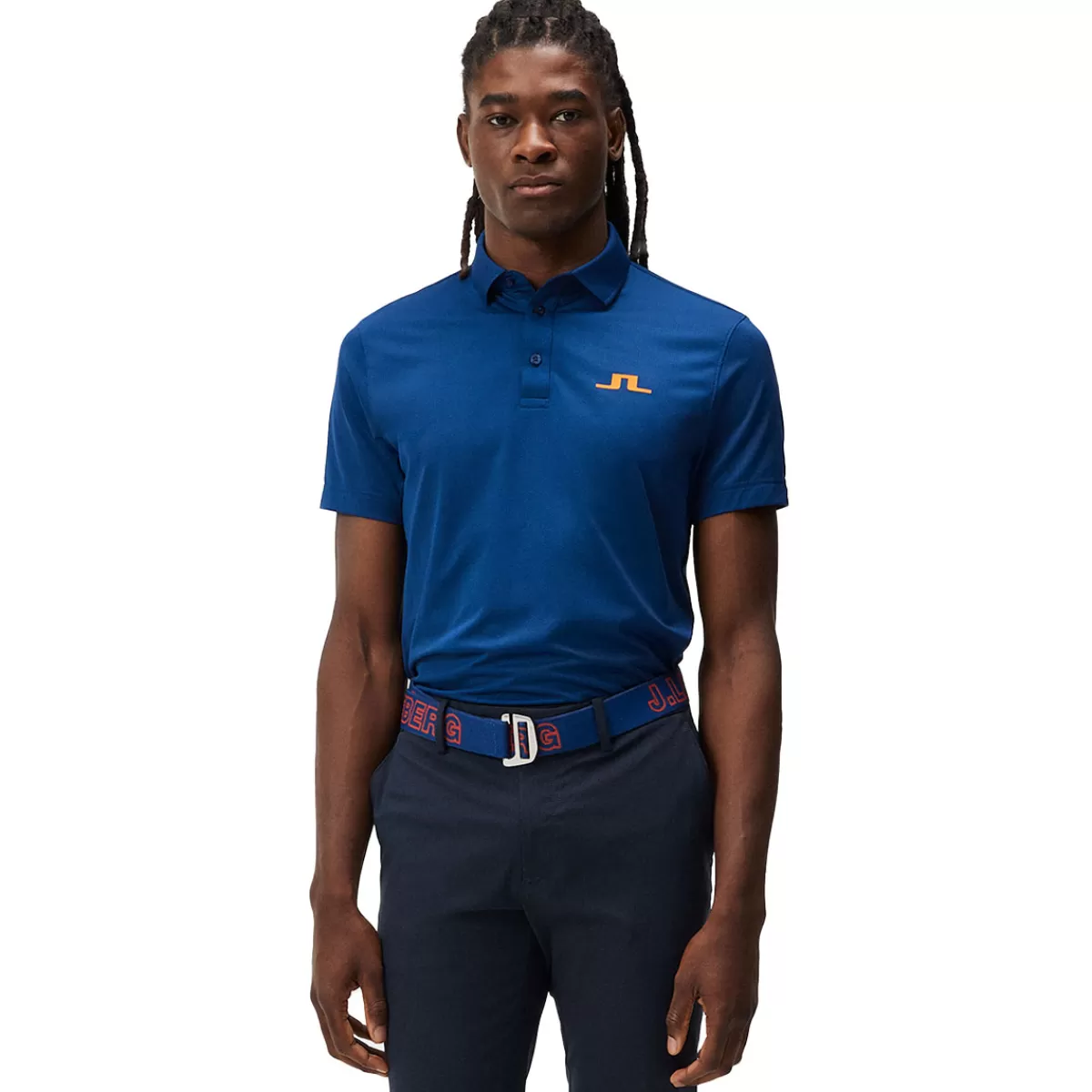 New J Lindeberg J.Lindeberg Men's Bridge Golf Polo Shirt