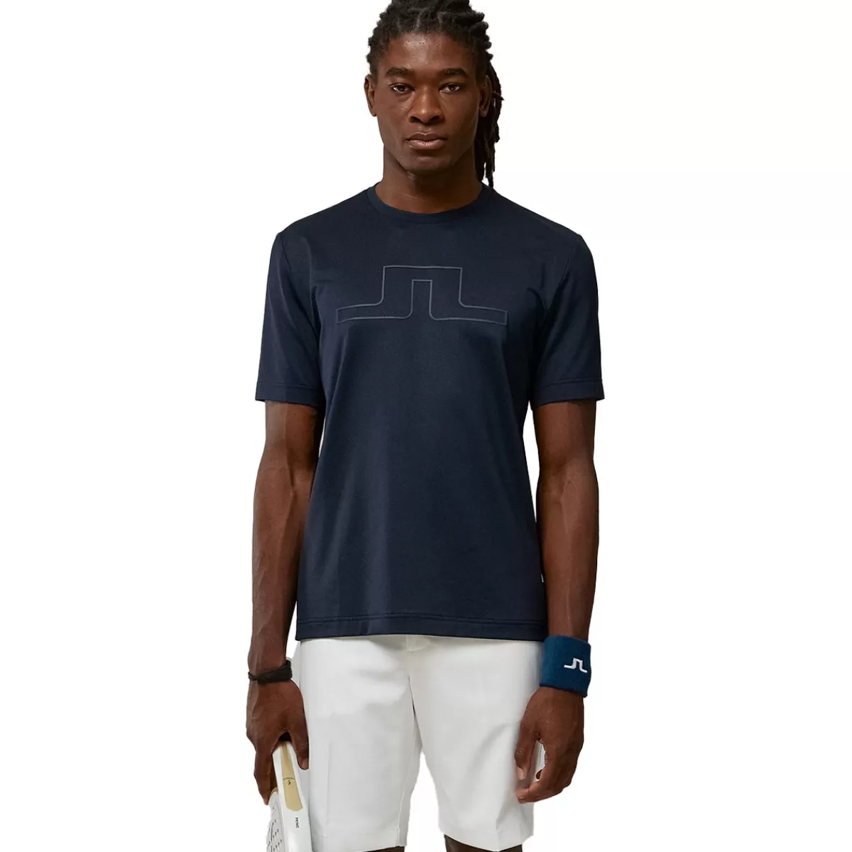 Online J.Lindeberg Men's Bridge Graphic Golf T-Shirt Men Men's Golf T-Shirts