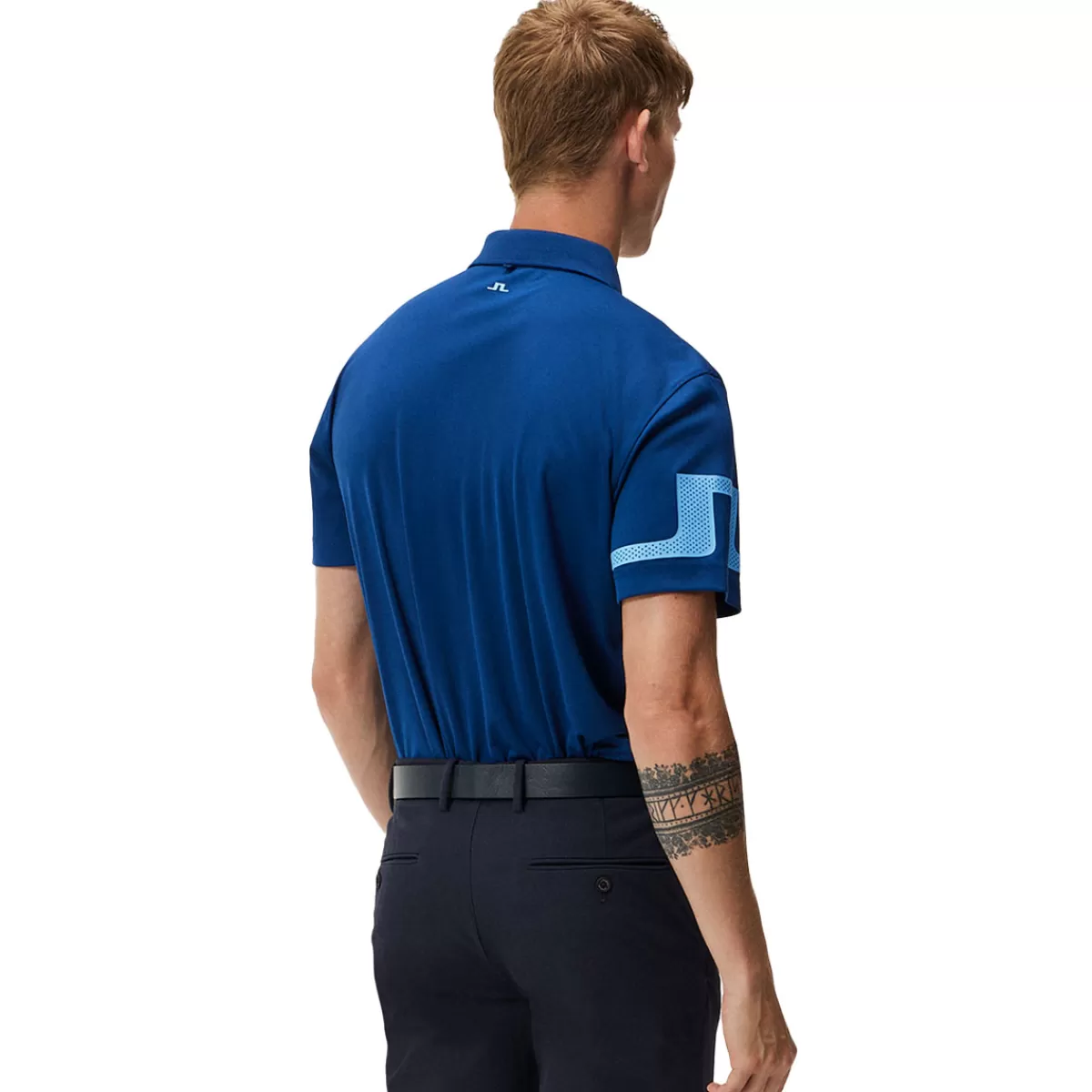 Best J.Lindeberg Men's Heath Golf Polo Shirt Men Men's Golf Polo Shirts
