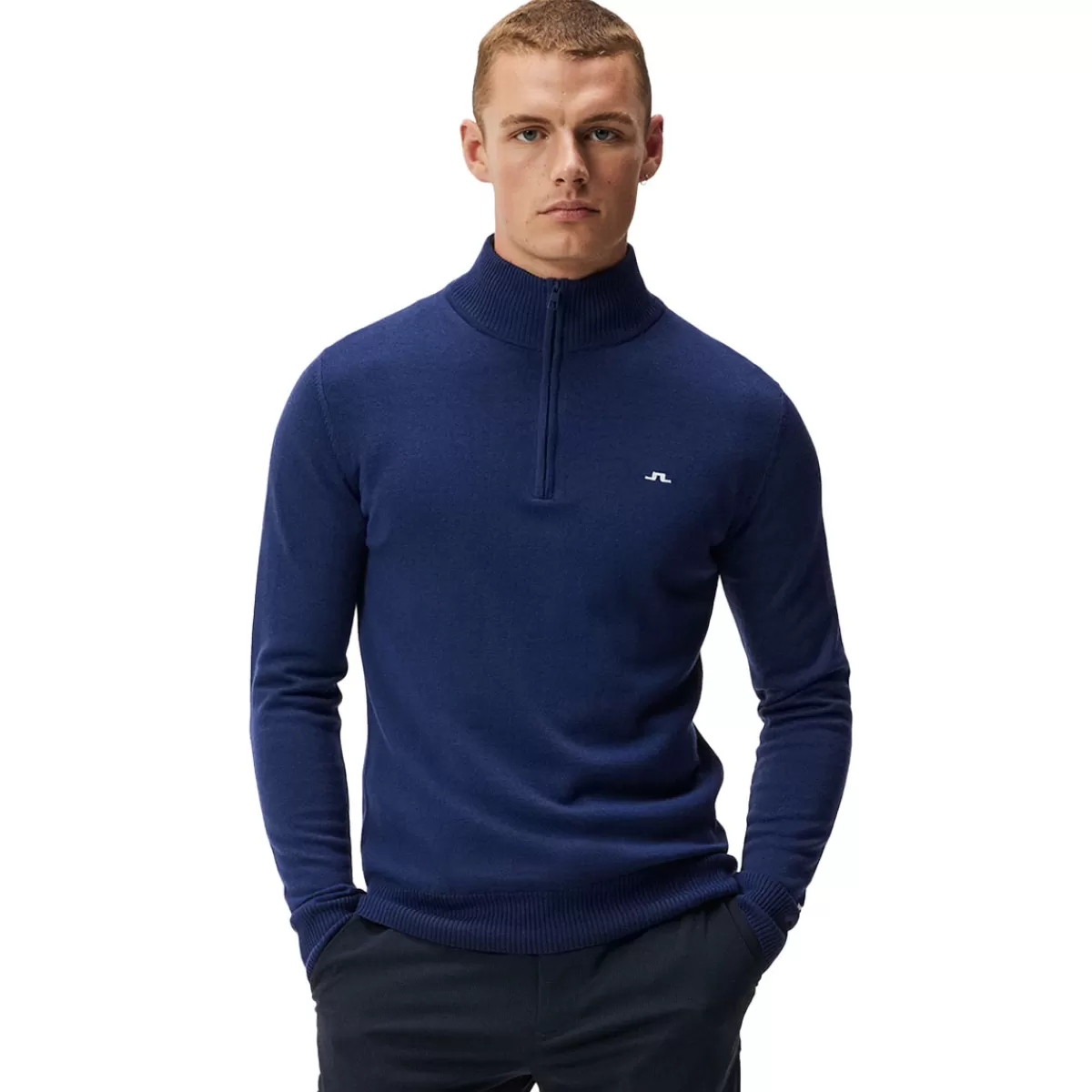 Hot J.Lindeberg Men's Kian Tour Merino Half Zip Golf Mid Layer Men Men's Golf Midlayers