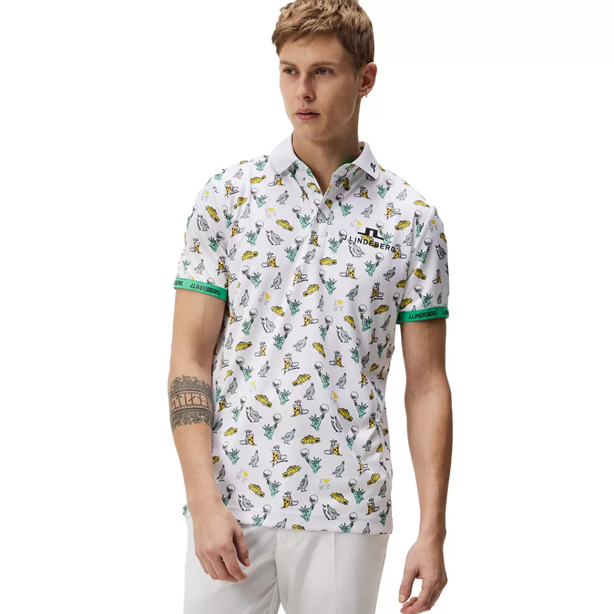 Flash Sale J Lindeberg J.Lindeberg Men's Kv Pga Golf Polo Shirt