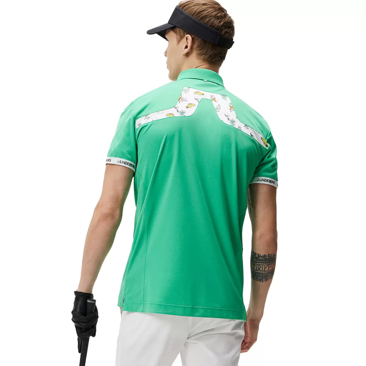 Shop J Lindeberg J.Lindeberg Men's Kv Pga Golf Polo Shirt