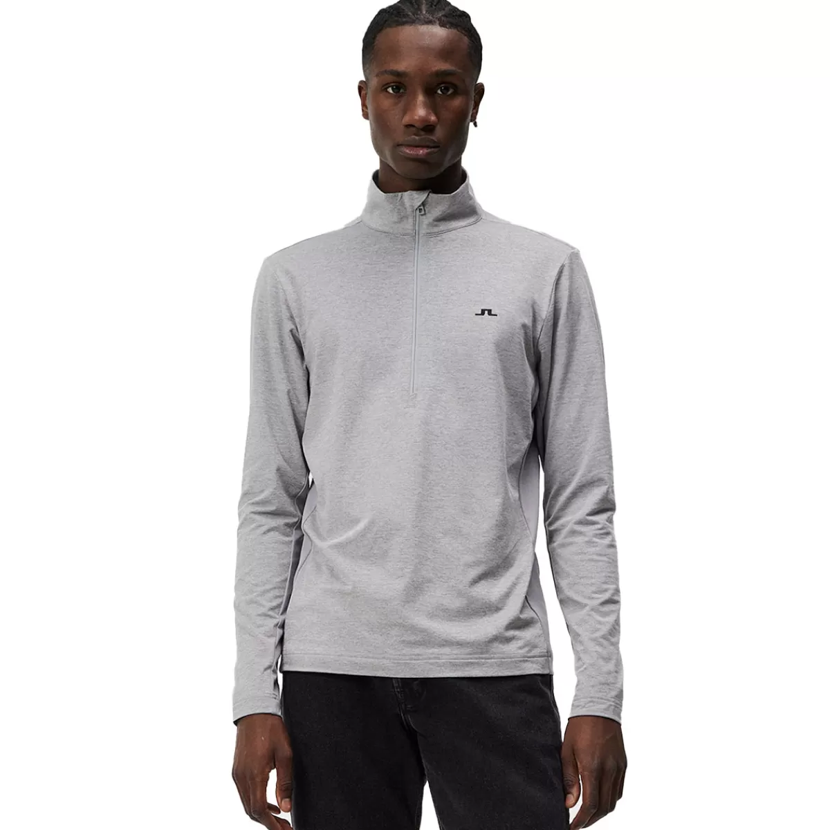 Fashion J.Lindeberg Men's Luke Half Zip Golf Mid Layer Men Men's Golf Midlayers