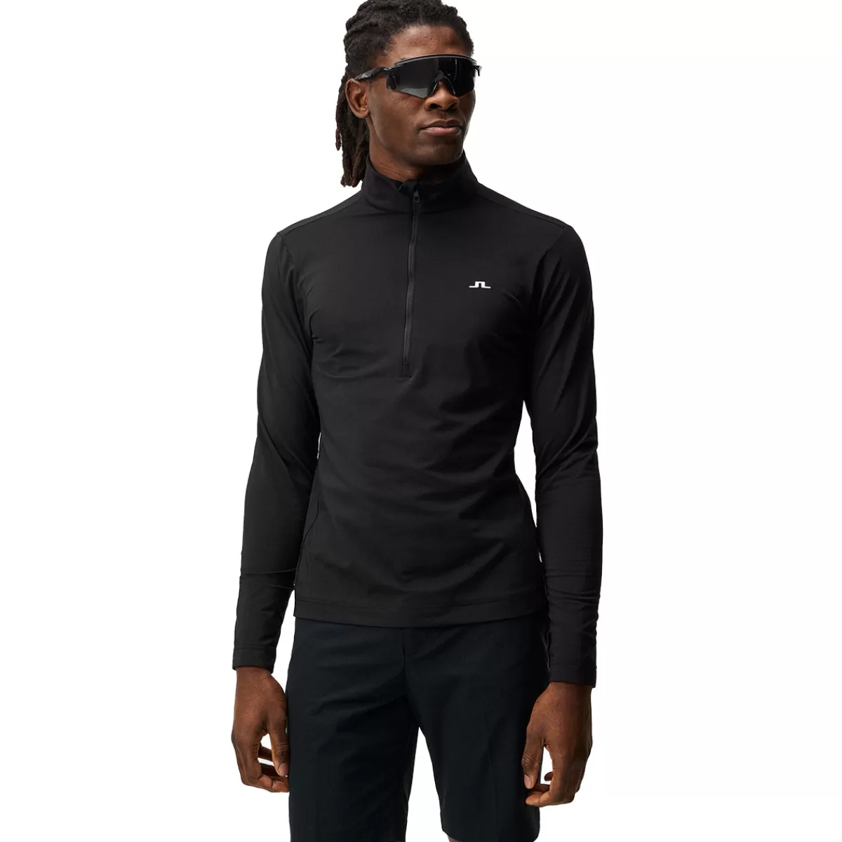 Cheap J.Lindeberg Men's Luke Half Zip Golf Mid Layer Men Men's Golf Sweaters