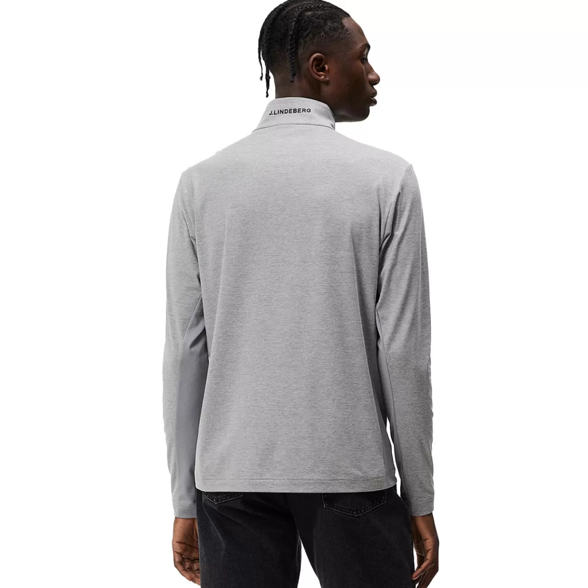 Fashion J.Lindeberg Men's Luke Half Zip Golf Mid Layer Men Men's Golf Midlayers
