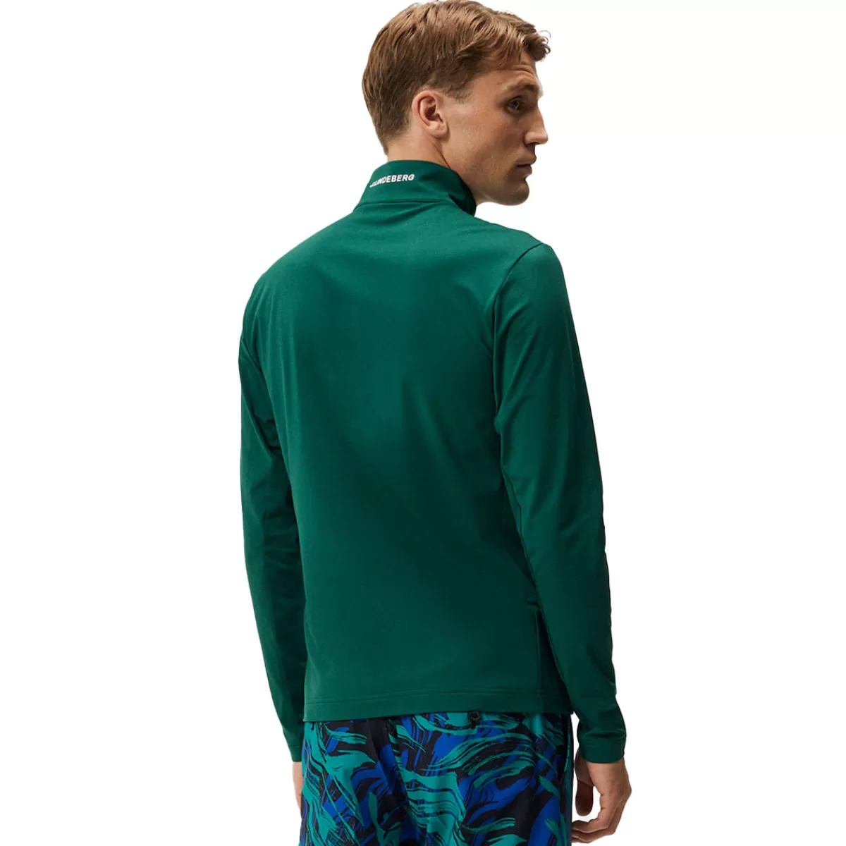 Cheap J.Lindeberg Men's Luke Half Zip Golf Mid Layer Men Men's Golf Sweaters