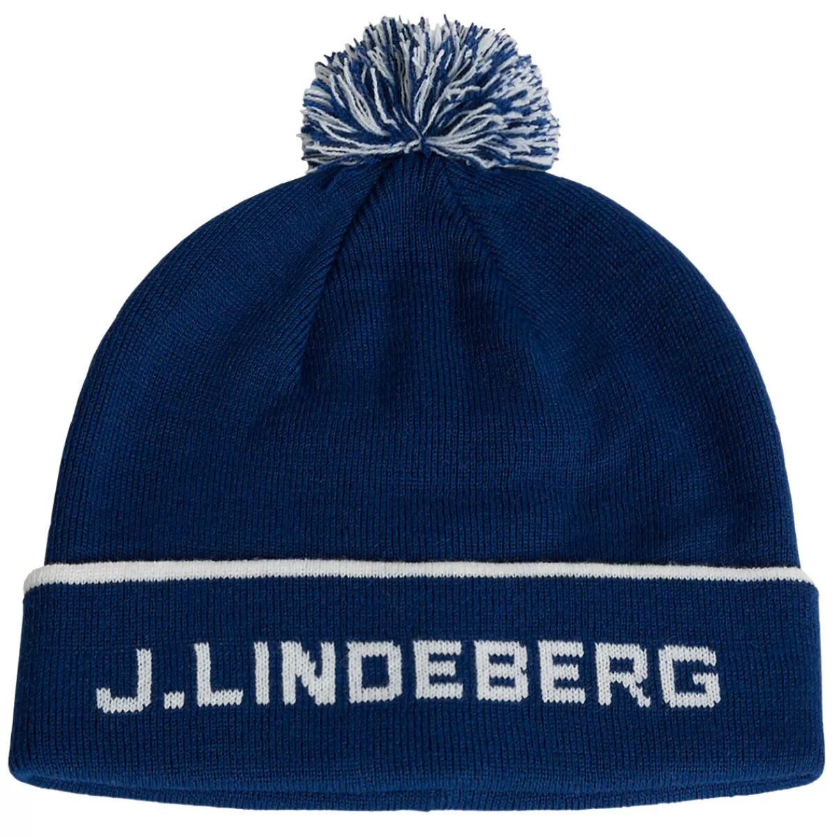 Fashion J.Lindeberg Men's Stripe Golf Beanie Men Men's Golf Caps & Hats