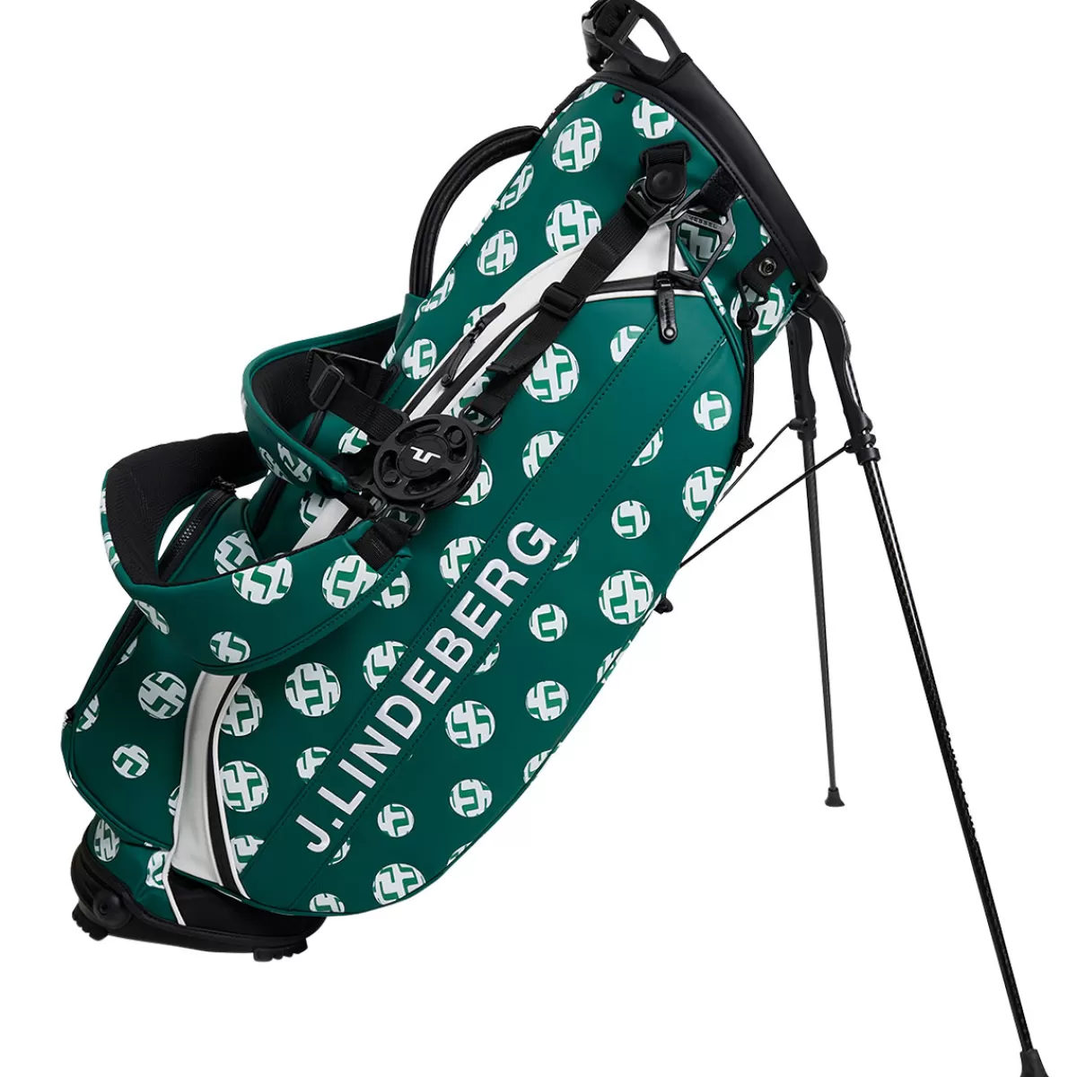 Cheap J Lindeberg J.Lindeberg Play Print Golf Stand Bag Rain Forest Sphere Dot