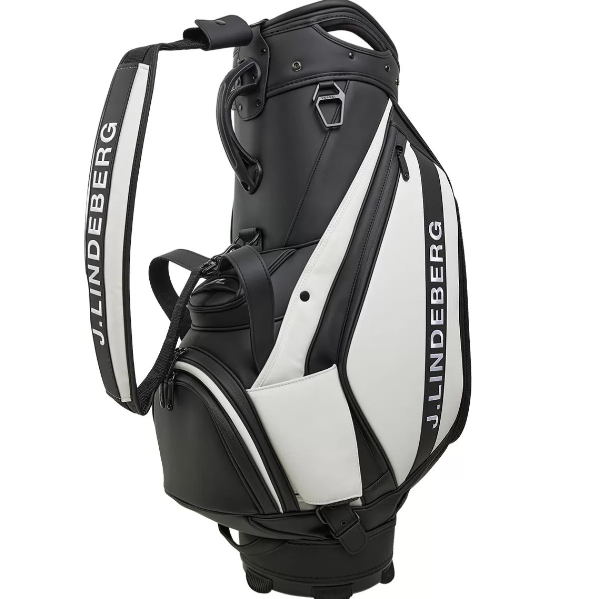 Best J Lindeberg J.Lindeberg Staff Bag Black/White