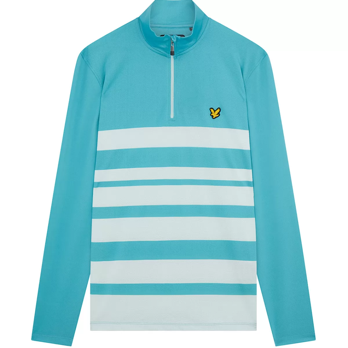 Flash Sale Men's Lightweight Wide Stripe Golf Midlayer Men Men's Golf Sweaters
