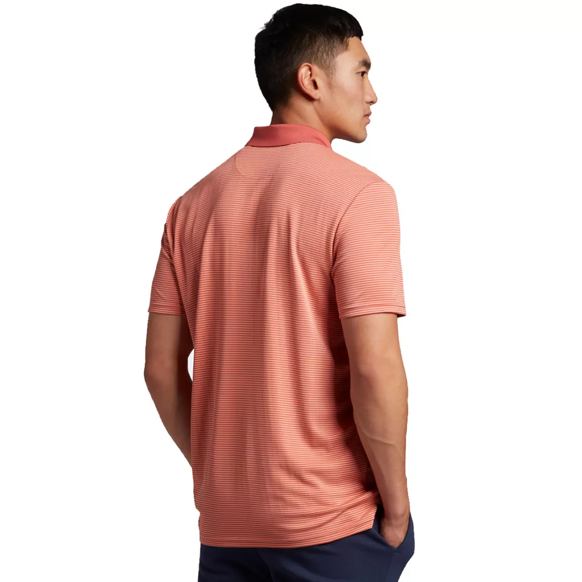 Cheap Men's Microstripe Golf Polo Shirt Men Men's Golf Polo Shirts