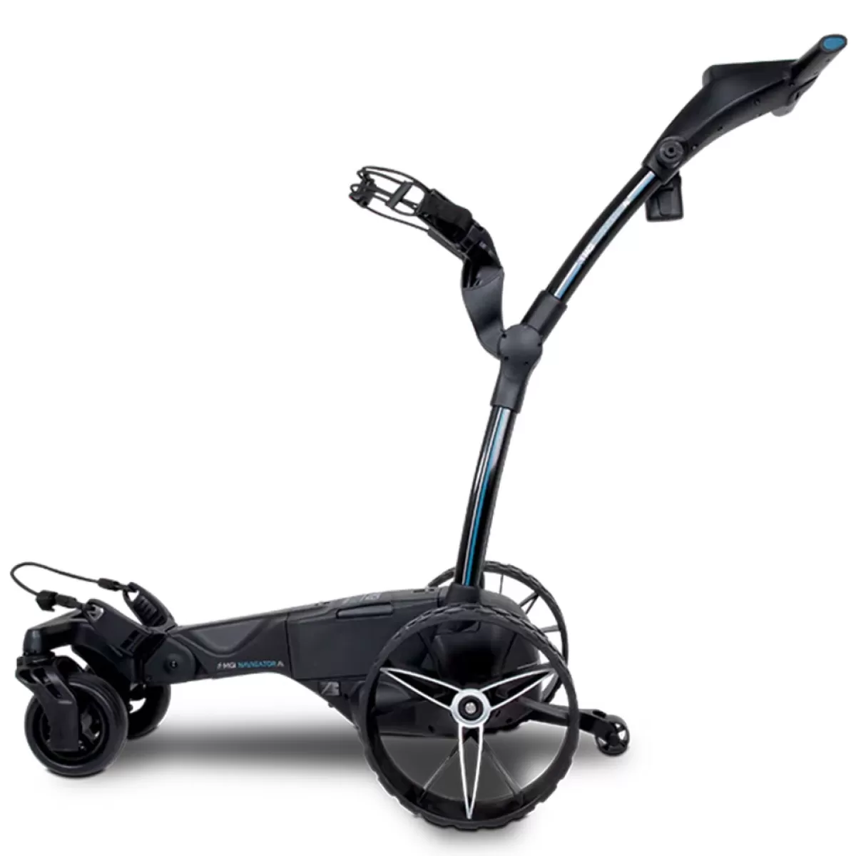 Fashion MGI Golf Mgi Navigator Ai Gps+ Remote Lithium Electric Golf Trolley Black