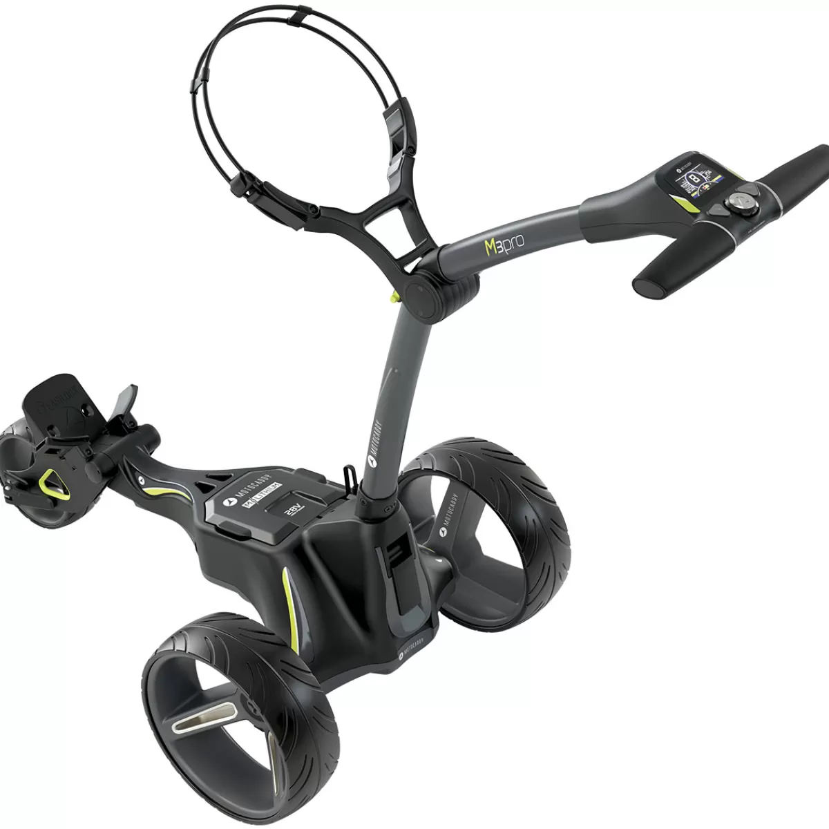 Discount Motocaddy M3 Pro Standard Range Lithium Electric Golf Trolley (With Accessories) Graphite