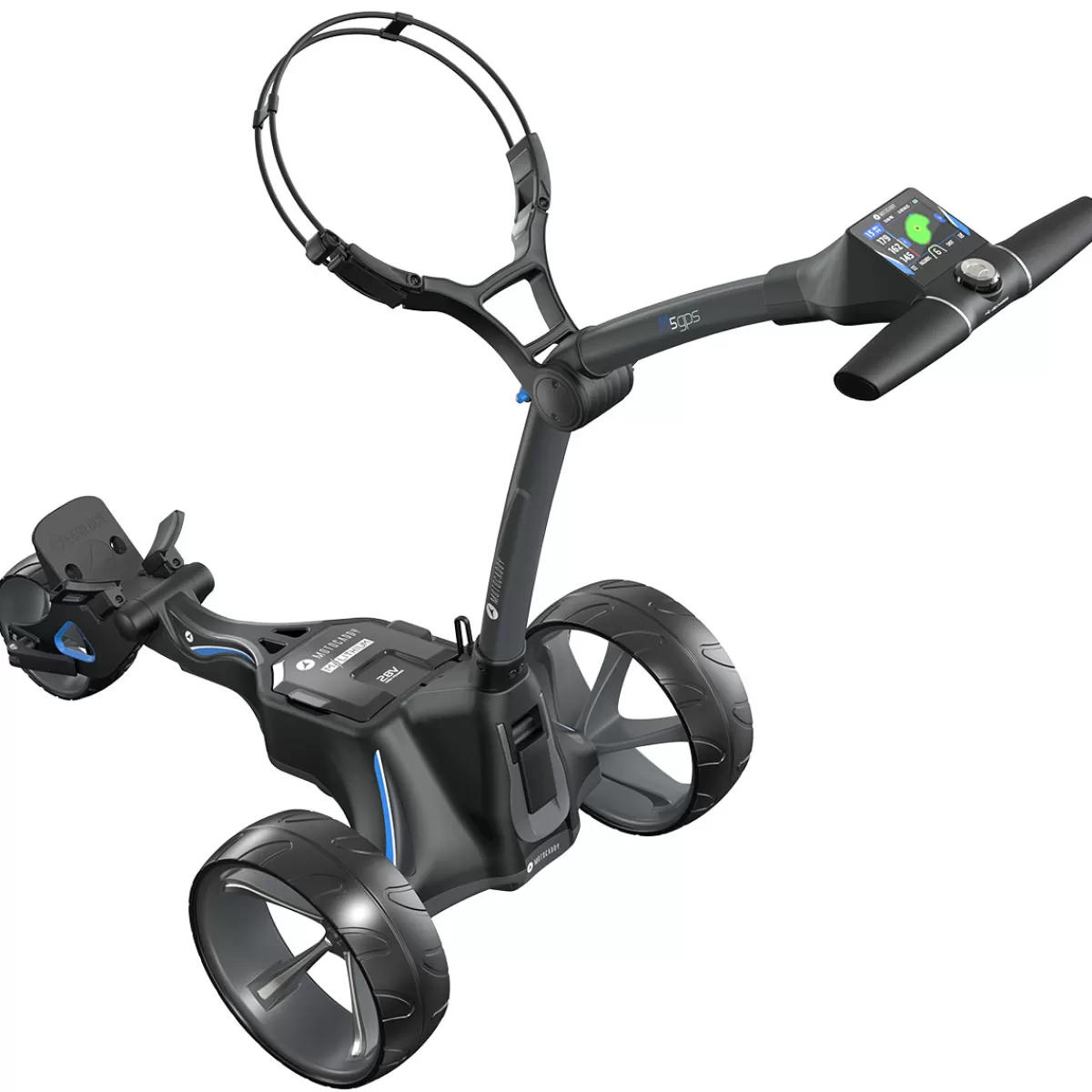 Hot Motocaddy M5 Gps Standard Range Lithium Electric Golf Trolley Graphite