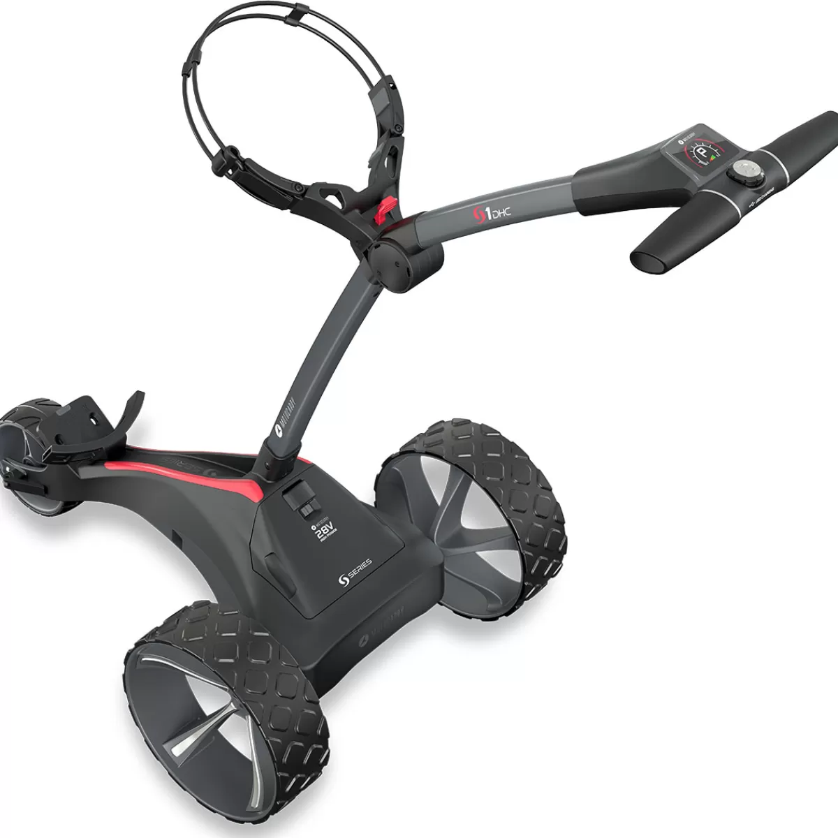 Fashion Motocaddy S1 Dhc Standard Range Lithium Electric Golf Trolley Graphite