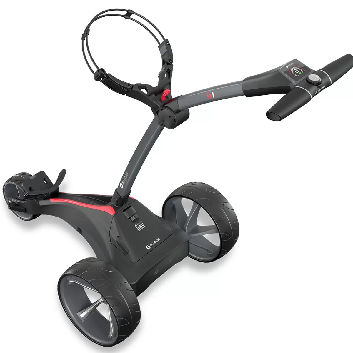 Shop Motocaddy S1 Extended Range Lithium Electric Golf Trolley Graphite