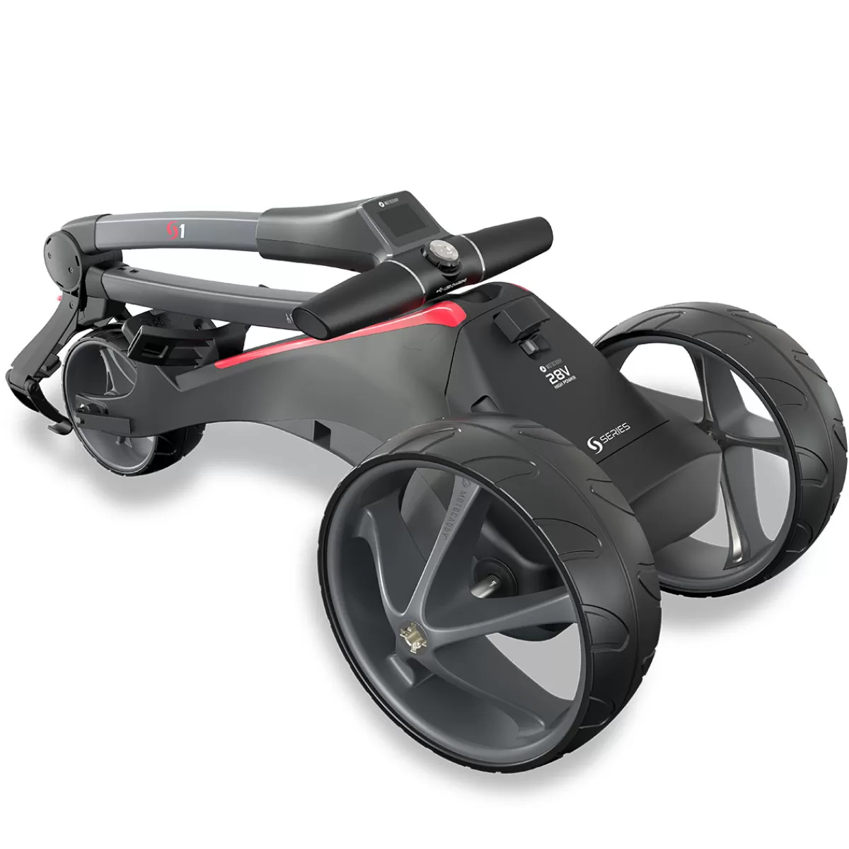 Shop Motocaddy S1 Extended Range Lithium Electric Golf Trolley Graphite