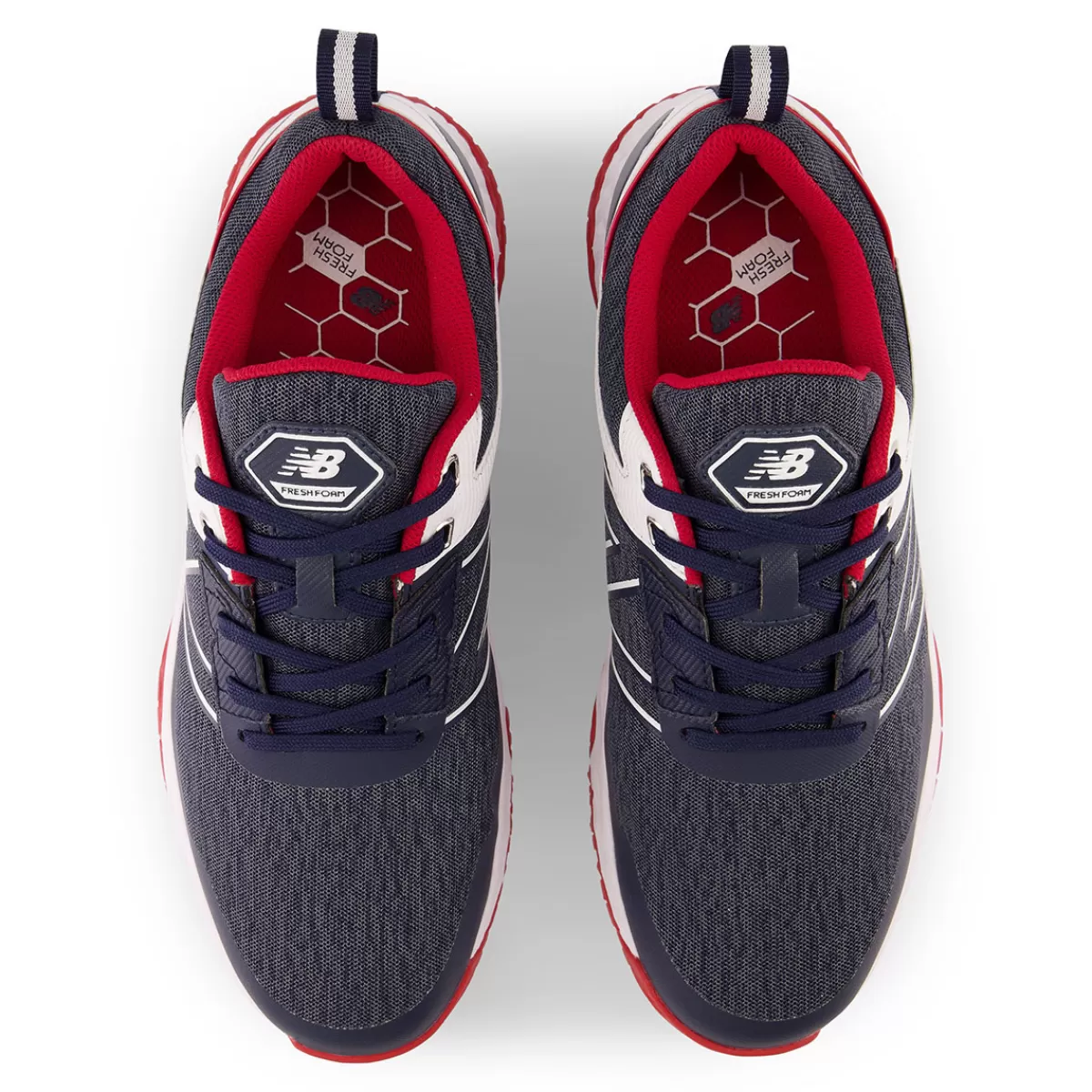 Shop New Balance Men's Fresh Foam Contend Waterproof Spikeless Golf Shoes
