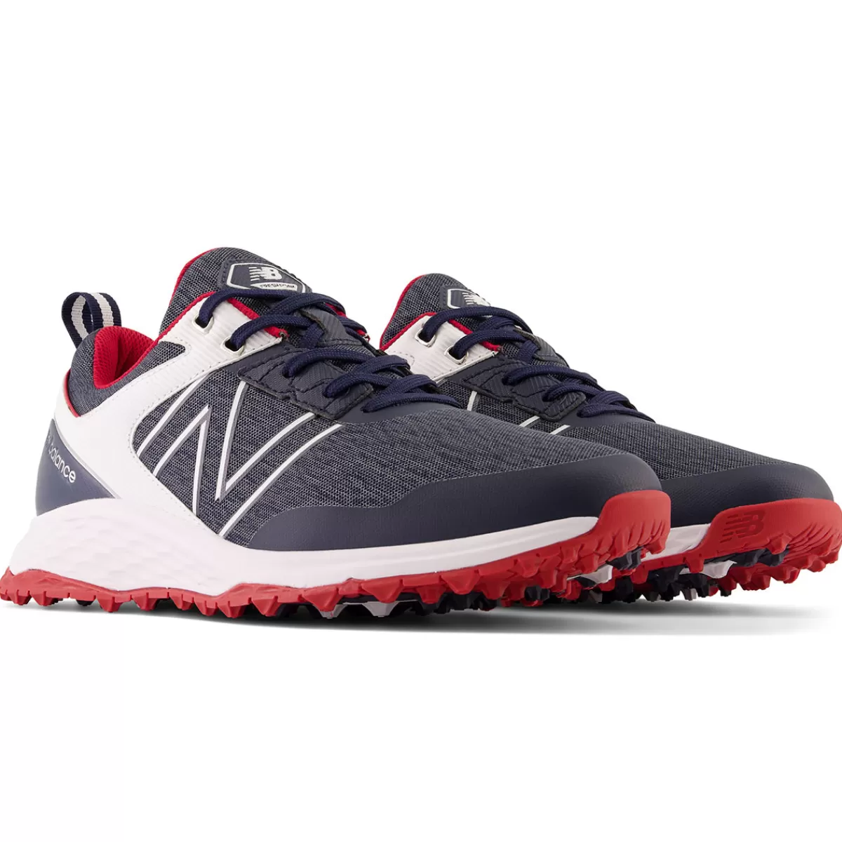 Shop New Balance Men's Fresh Foam Contend Waterproof Spikeless Golf Shoes