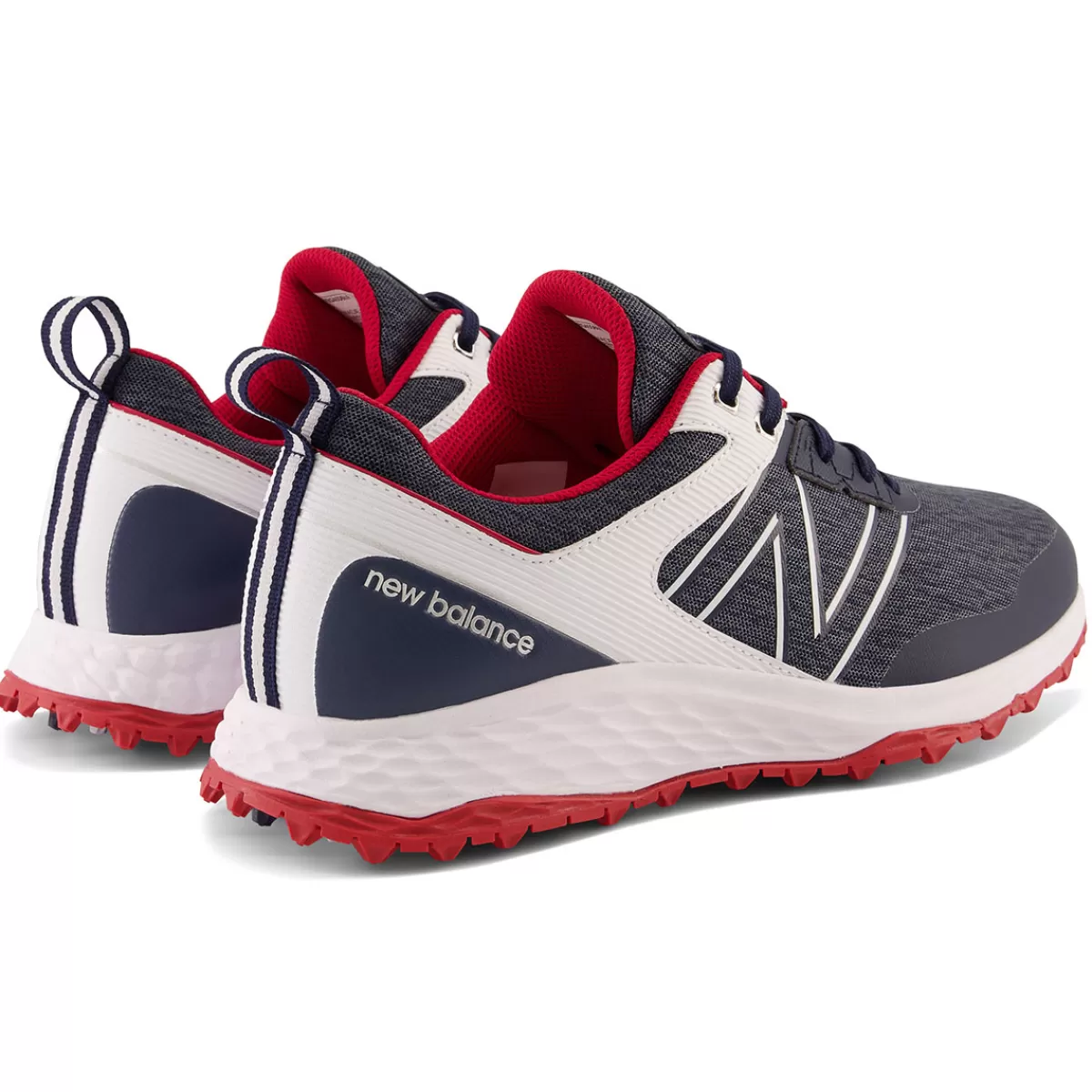 Shop New Balance Men's Fresh Foam Contend Waterproof Spikeless Golf Shoes