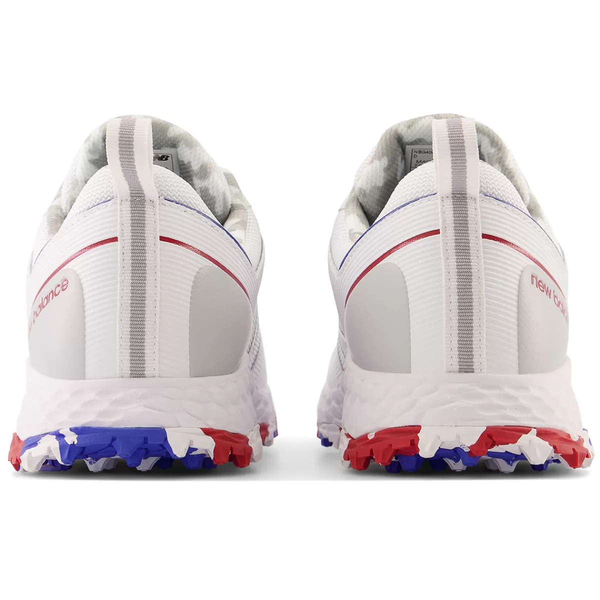 Shop New Balance Men's Fresh Foam Contend Waterproof Spikeless Golf Shoes