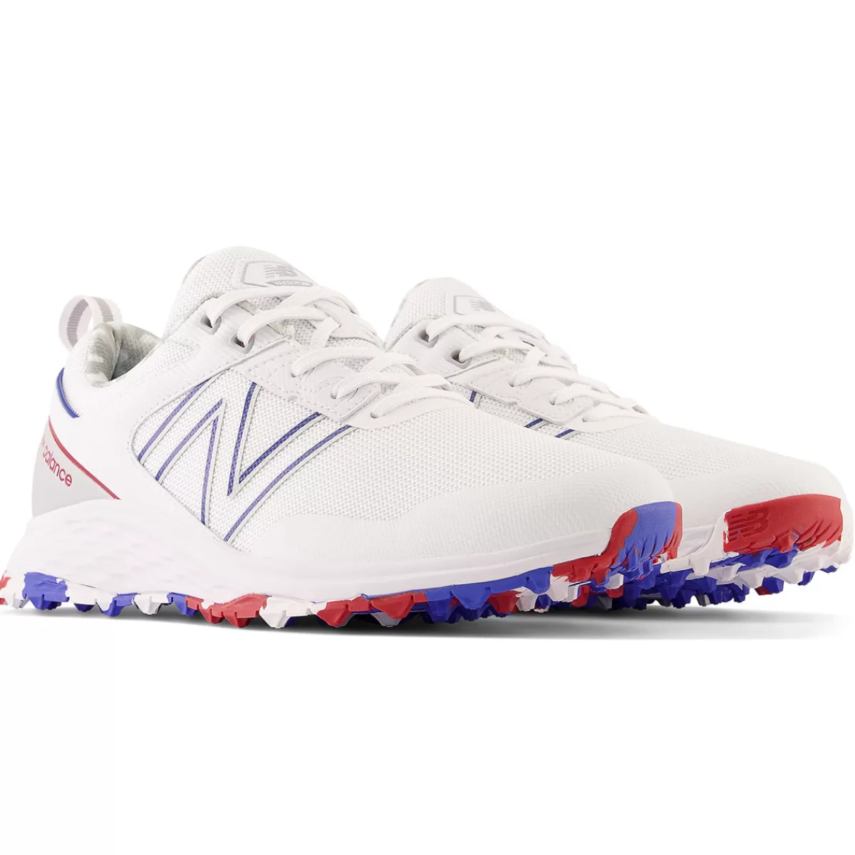 Shop New Balance Men's Fresh Foam Contend Waterproof Spikeless Golf Shoes